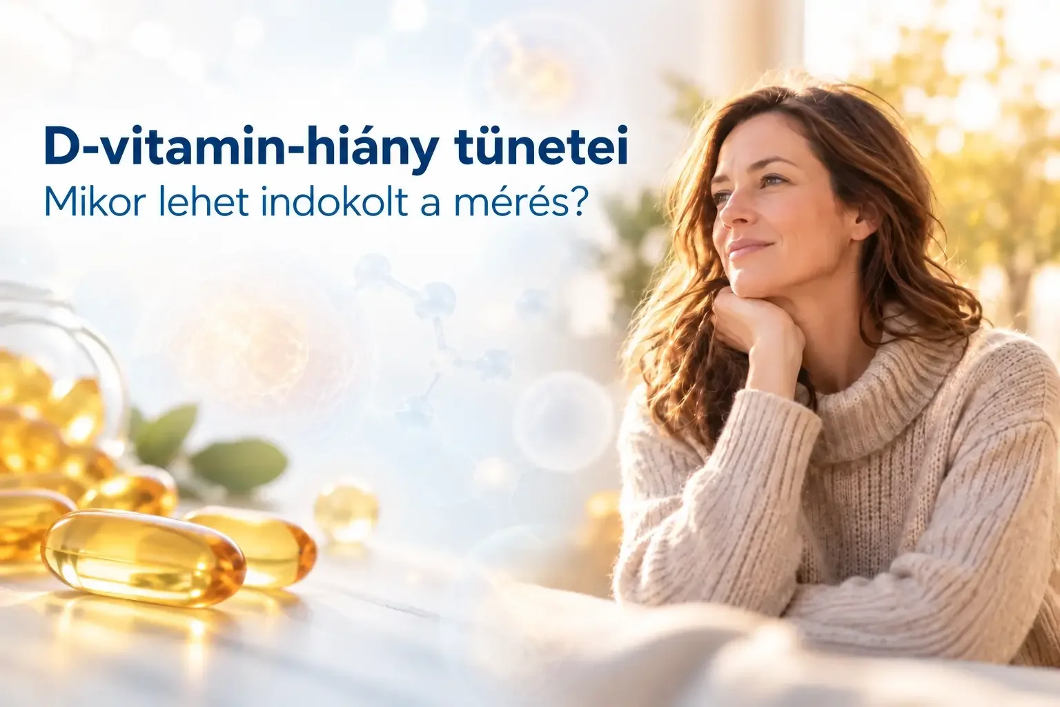 D-vitamin-hiány tünetei és a D-vitamin-szint mérése